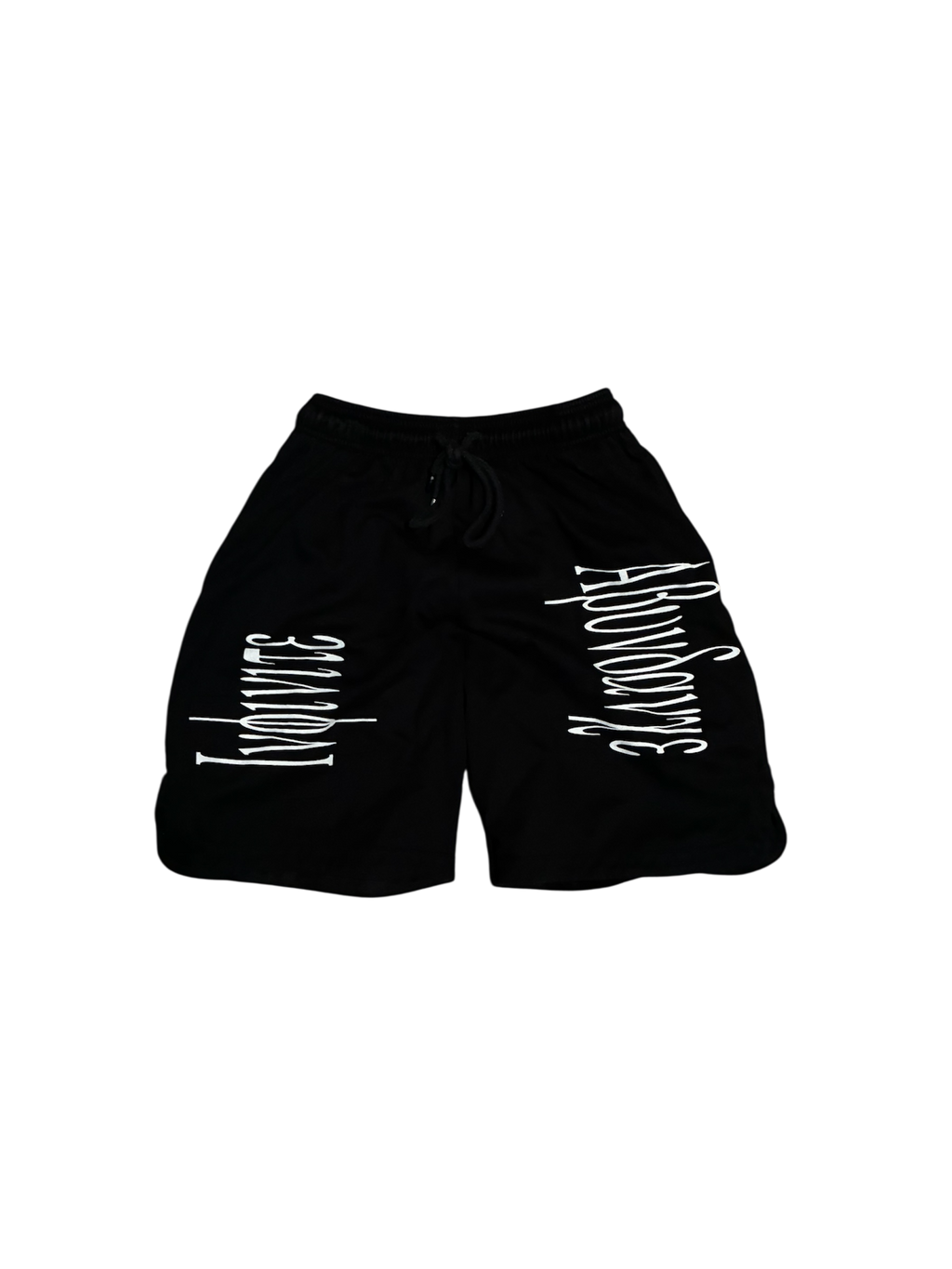 “Infinite Abundance” mesh shorts